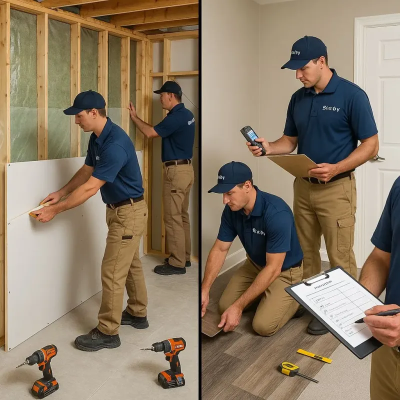 Repairs and Reconstruction process in Layton, UT